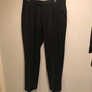 Ballin Black Comfort-eze Dress Pants Wool 34X40